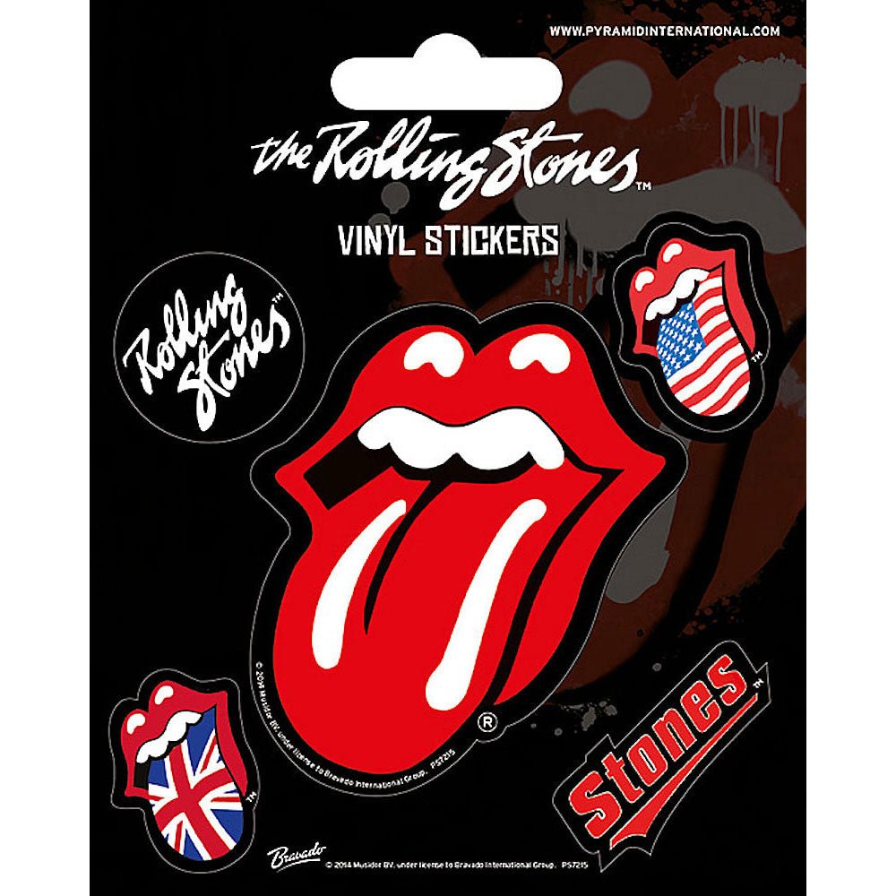 ROLLING STONES ローリングストーンズ (来日 35周年 記念 ) - Tongue / ステッカー - PGS